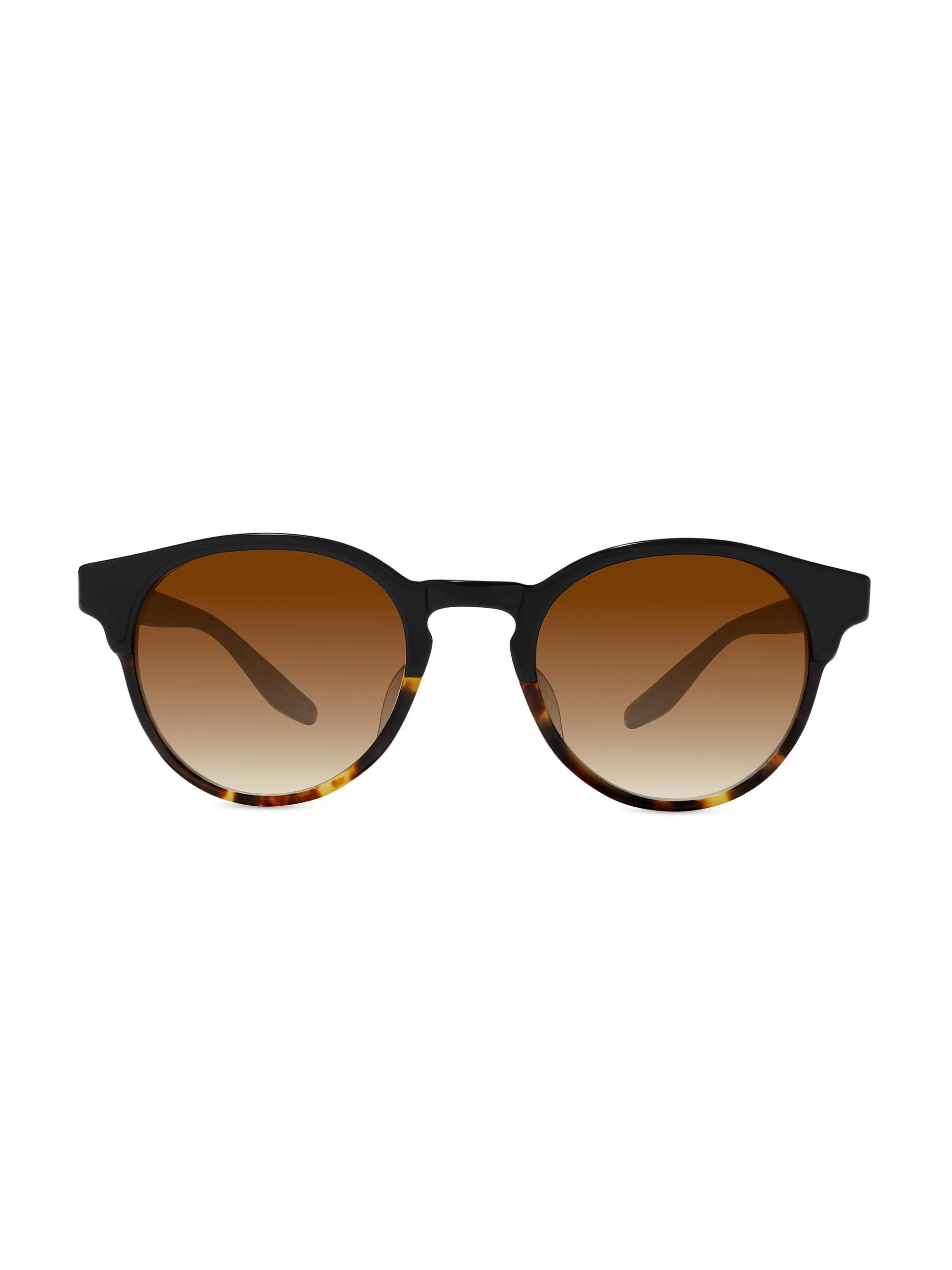Men's Beckford 49MM Round Sunglasses - Brown - 1