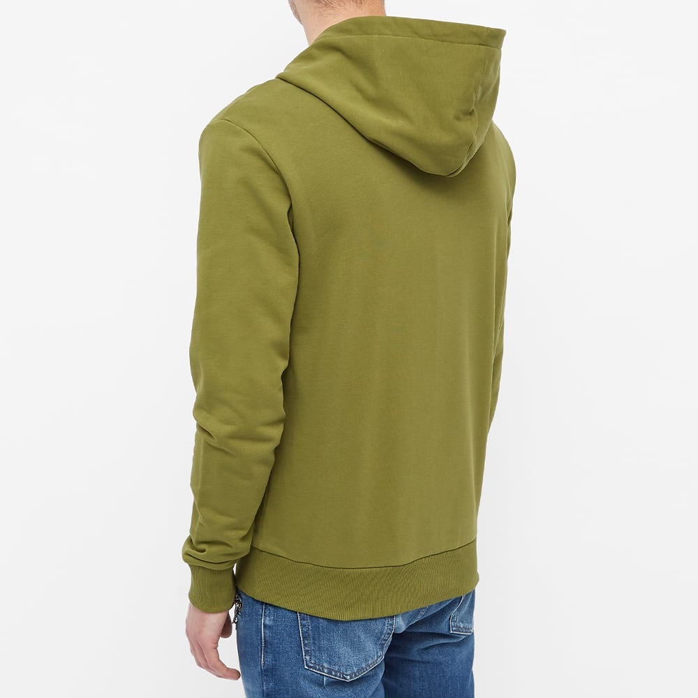 Balmain Zipped Flocked Hoody - 5