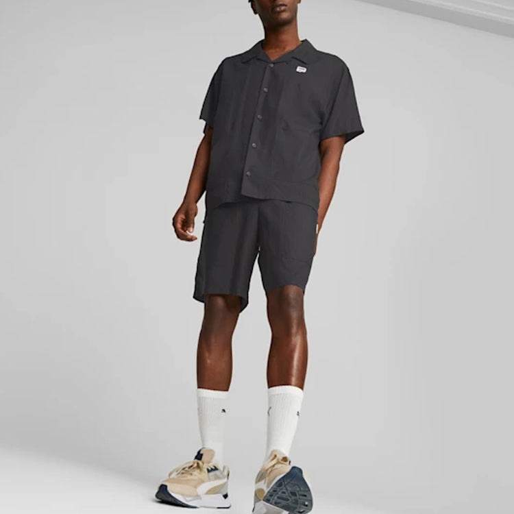 PUMA Downtown Shorts 'Black' 538253-01 - 3