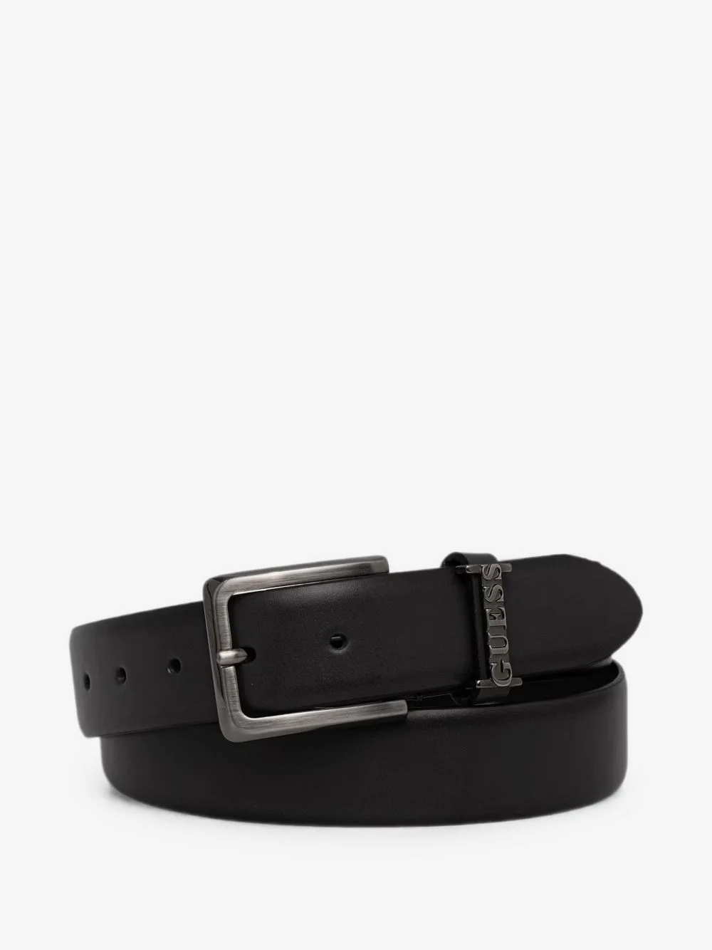 logo-plaque buckle belt - 1