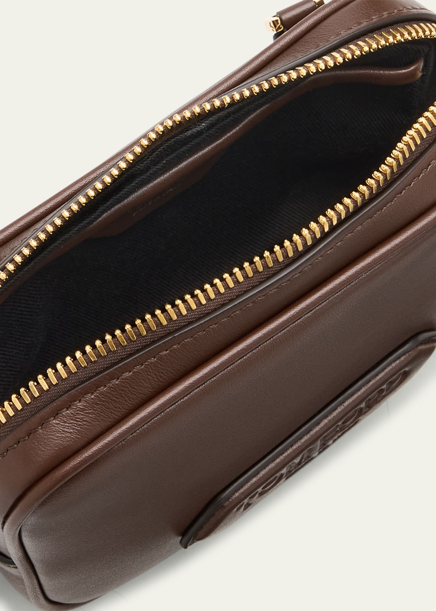 Men's Alexander Leather North/South Crossbody Bag - 4