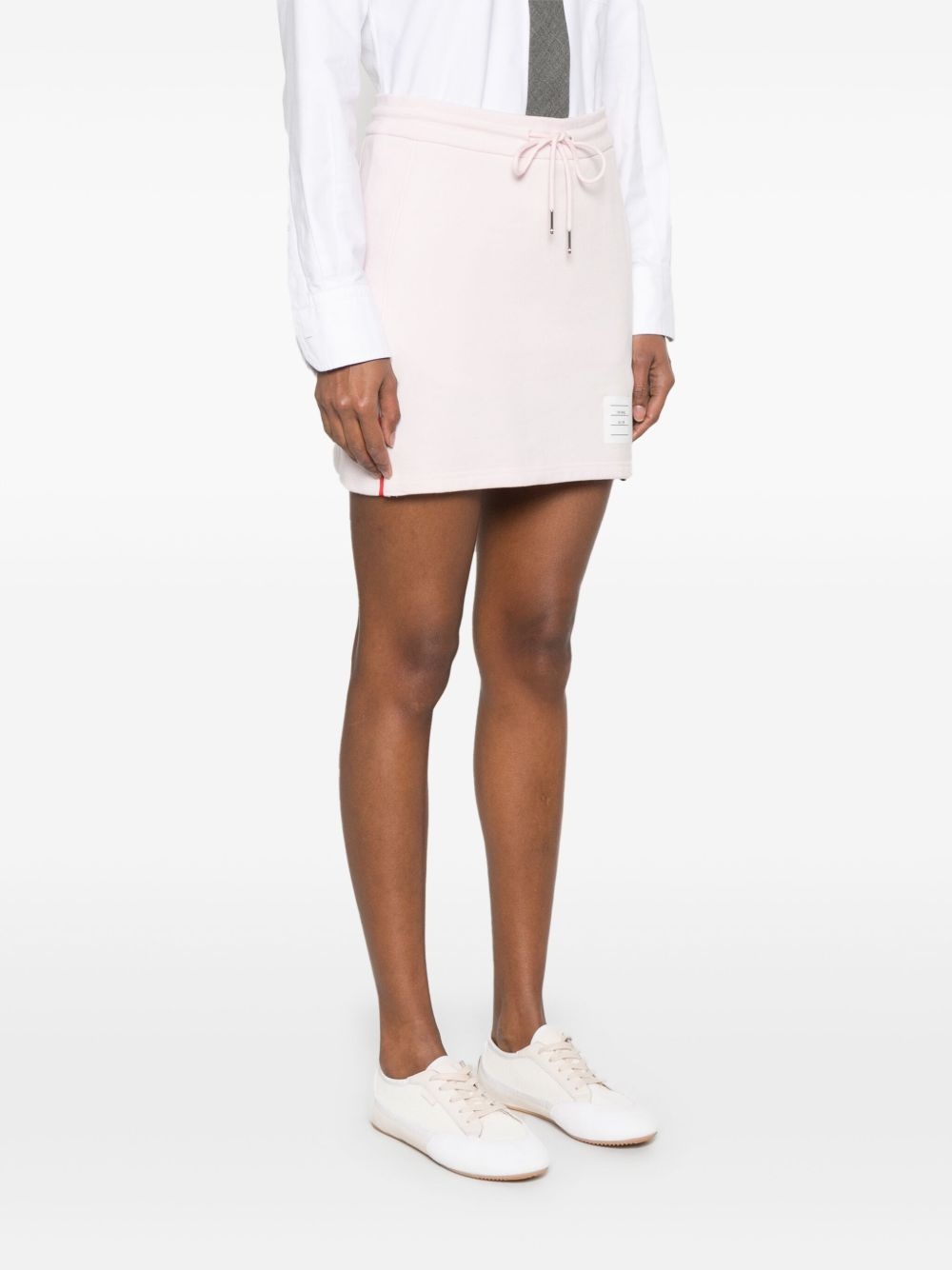 4-Bar jersey mini skirt - 3