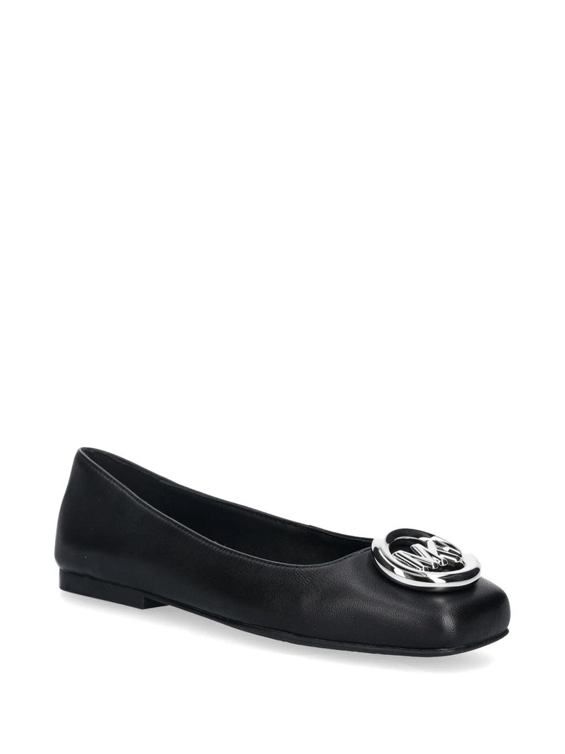 MICHAEL KORS Milan Flex logo-plaque ballet flats outlook