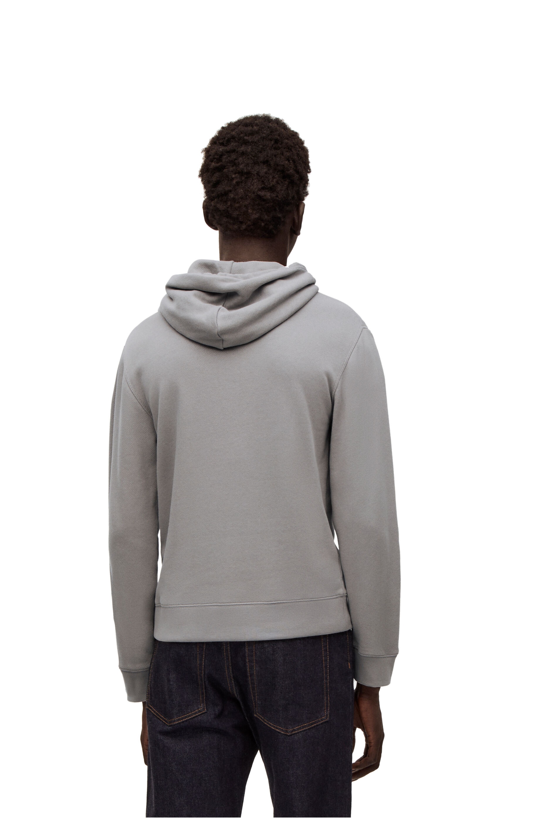 Anagram tonal hoodie in cotton - 4