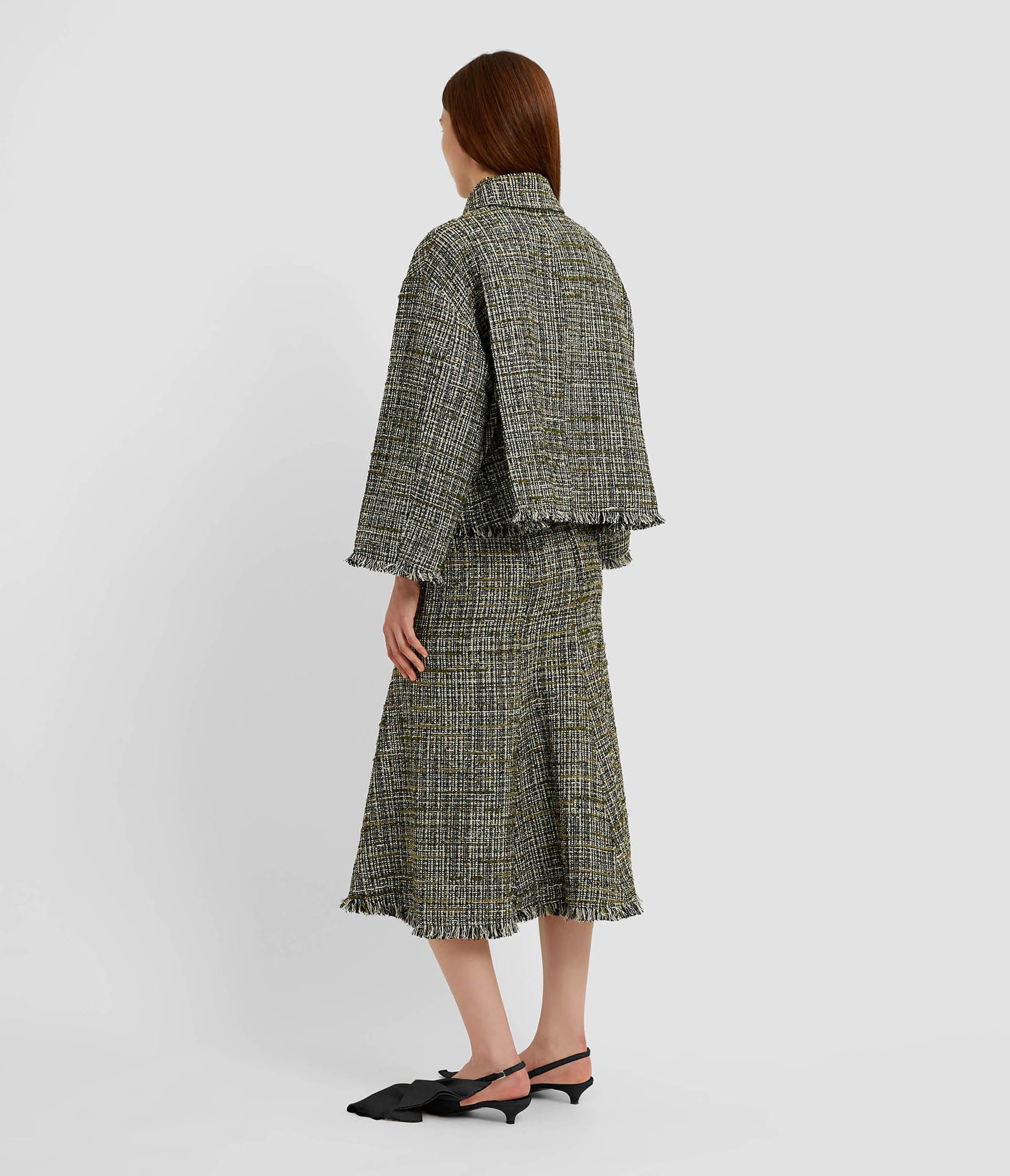 PENCIL MIDI SKIRT - 3