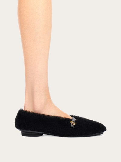 FERRAGAMO Fluffy ballet flat outlook