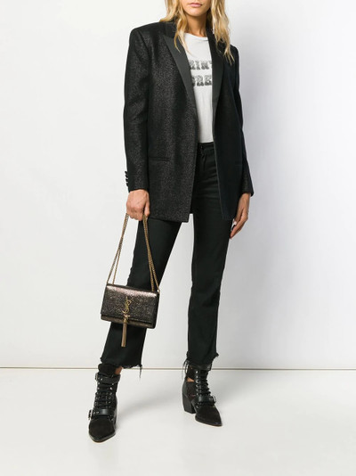 SAINT LAURENT Notched collar tuxedo jacket outlook