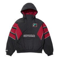 Supreme Supreme x SALEM SS26 Half Zip Stadium Jacket 'Black' SUP