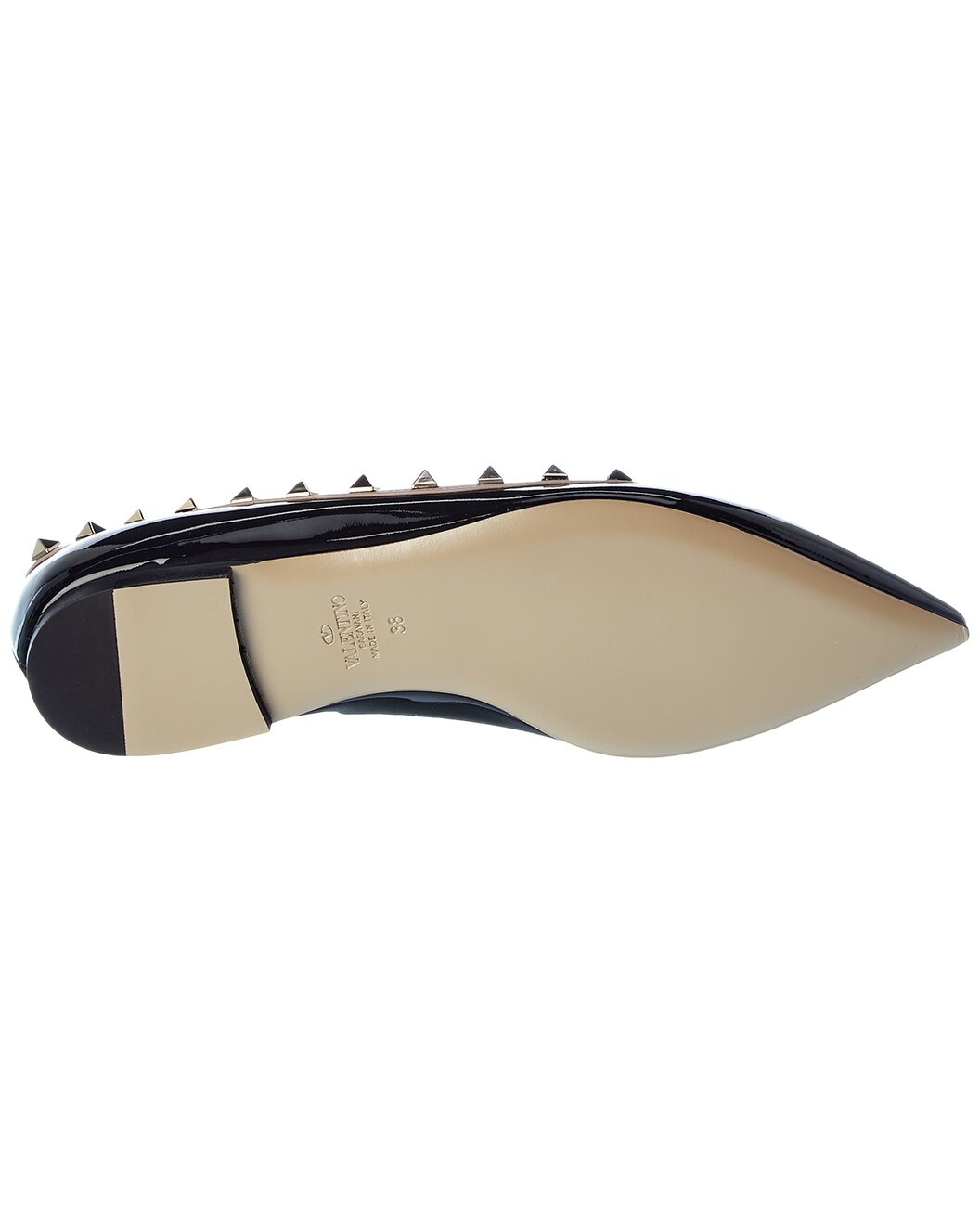 Valentino Rockstud Patent Flat - 4