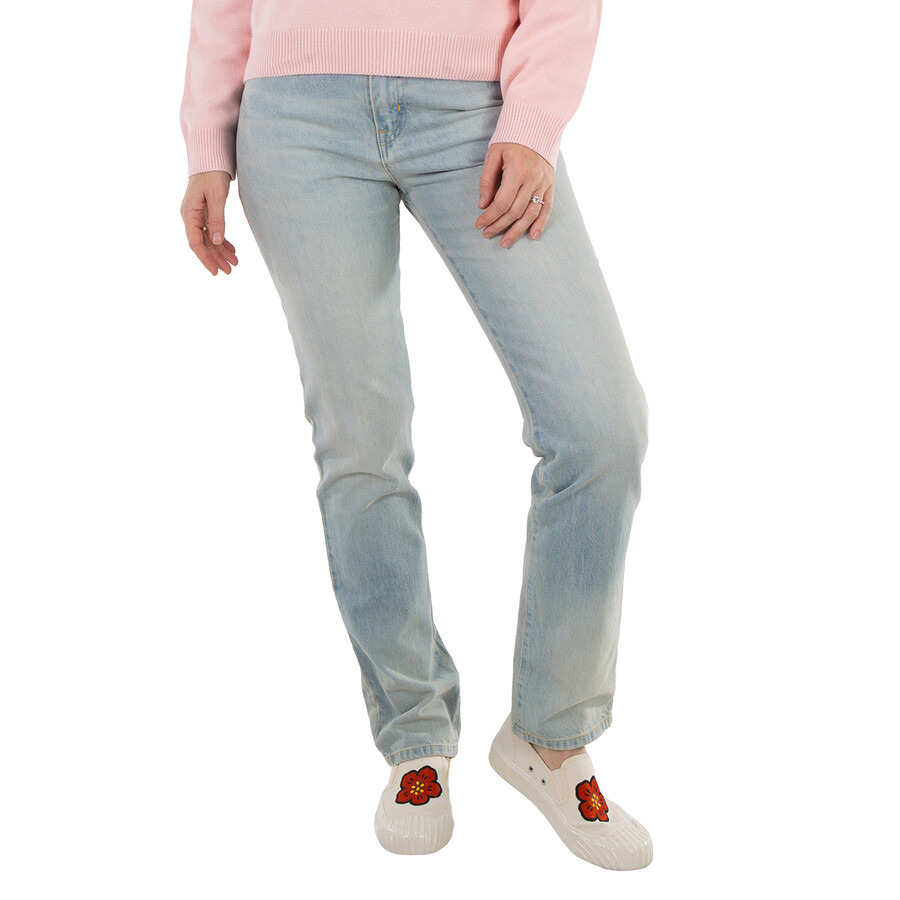 Kenzo Medium Stone Blue Denim Jeans - 3