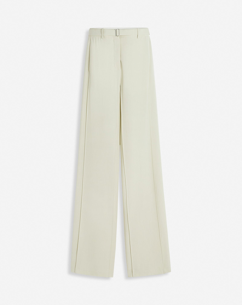 TAILORED WOOL-BLEND PANTS 1