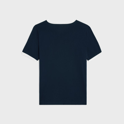 CELINE celine paris T-shirt in cotton jersey outlook