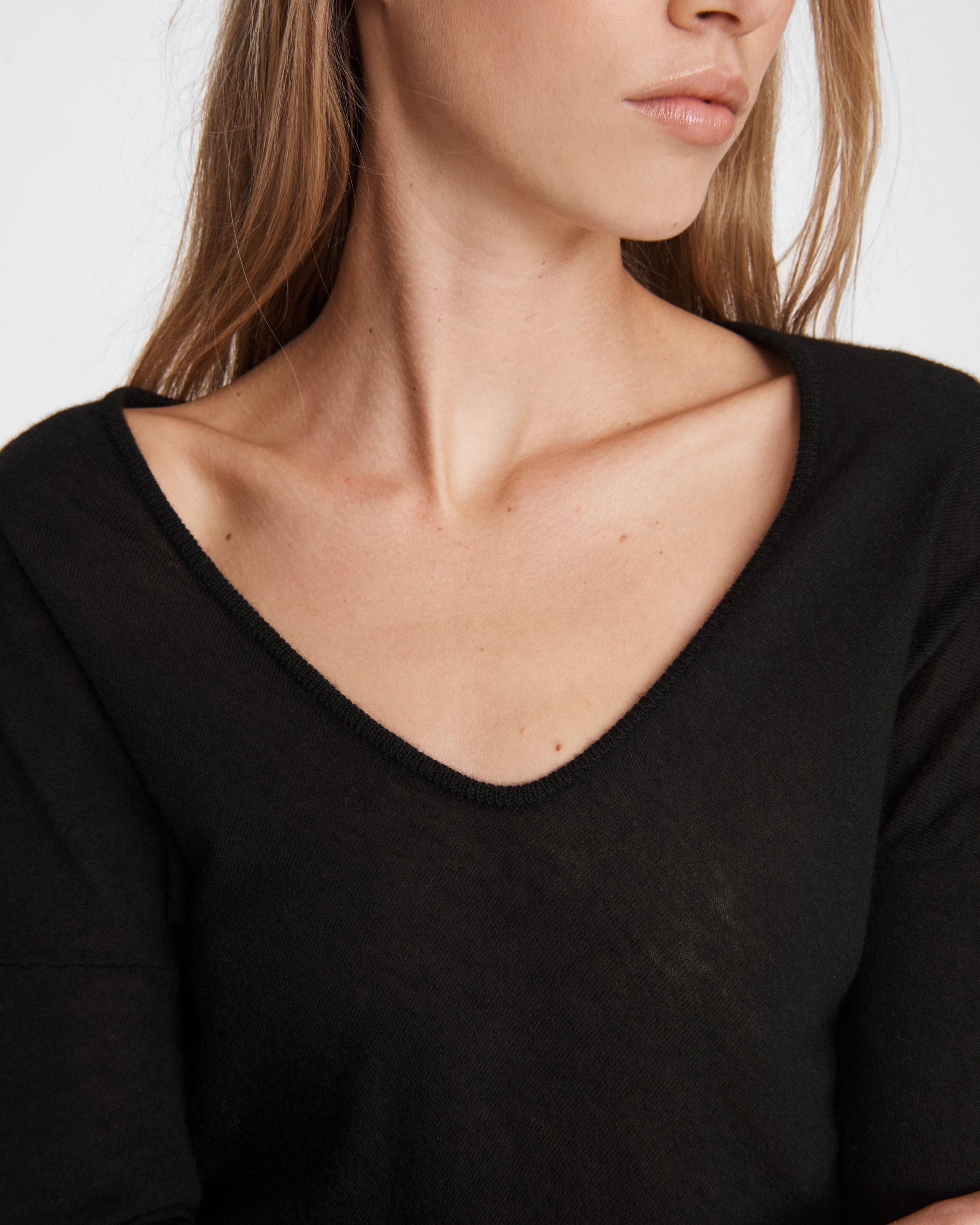 Mandee Cashmere U Neck
Relaxed Fit Sweater - 6