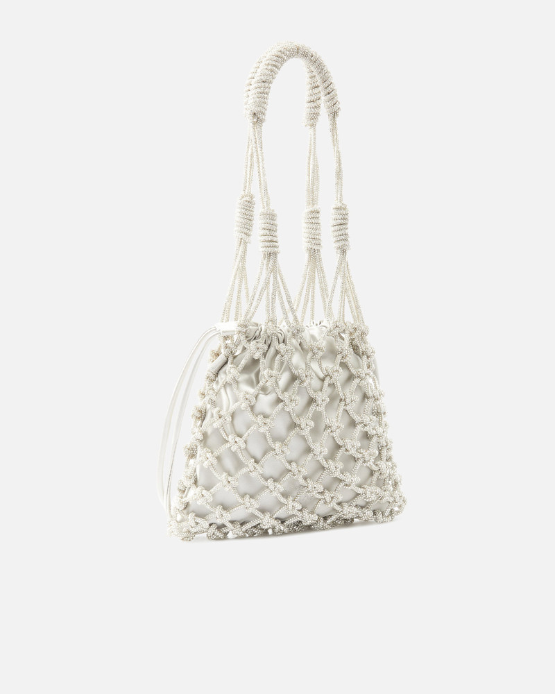 PINKO SMALL SHOULDER BAG WITH MICRO RHINESTONES outlook