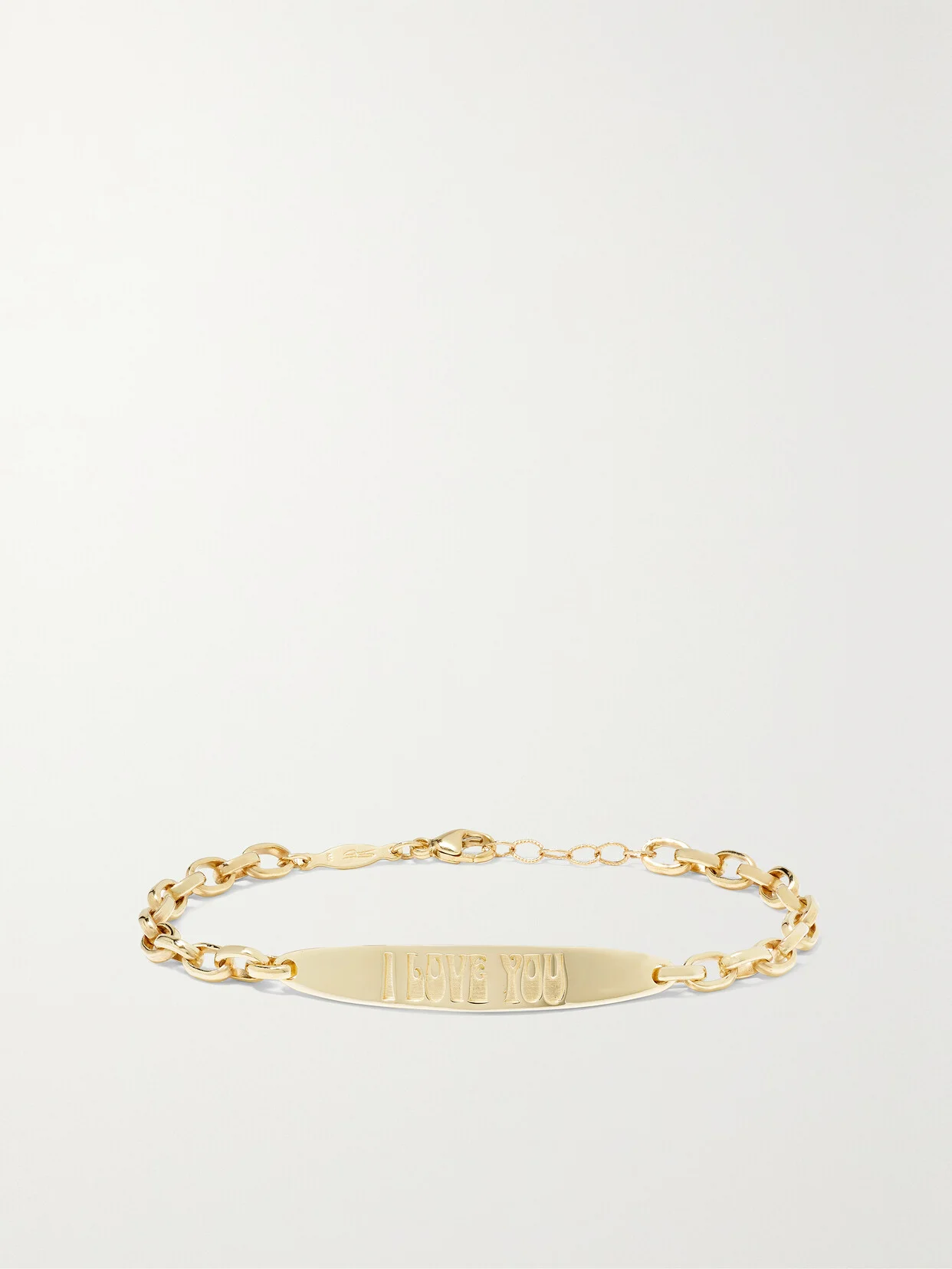 I Love You 14-karat Gold Bracelet - 1