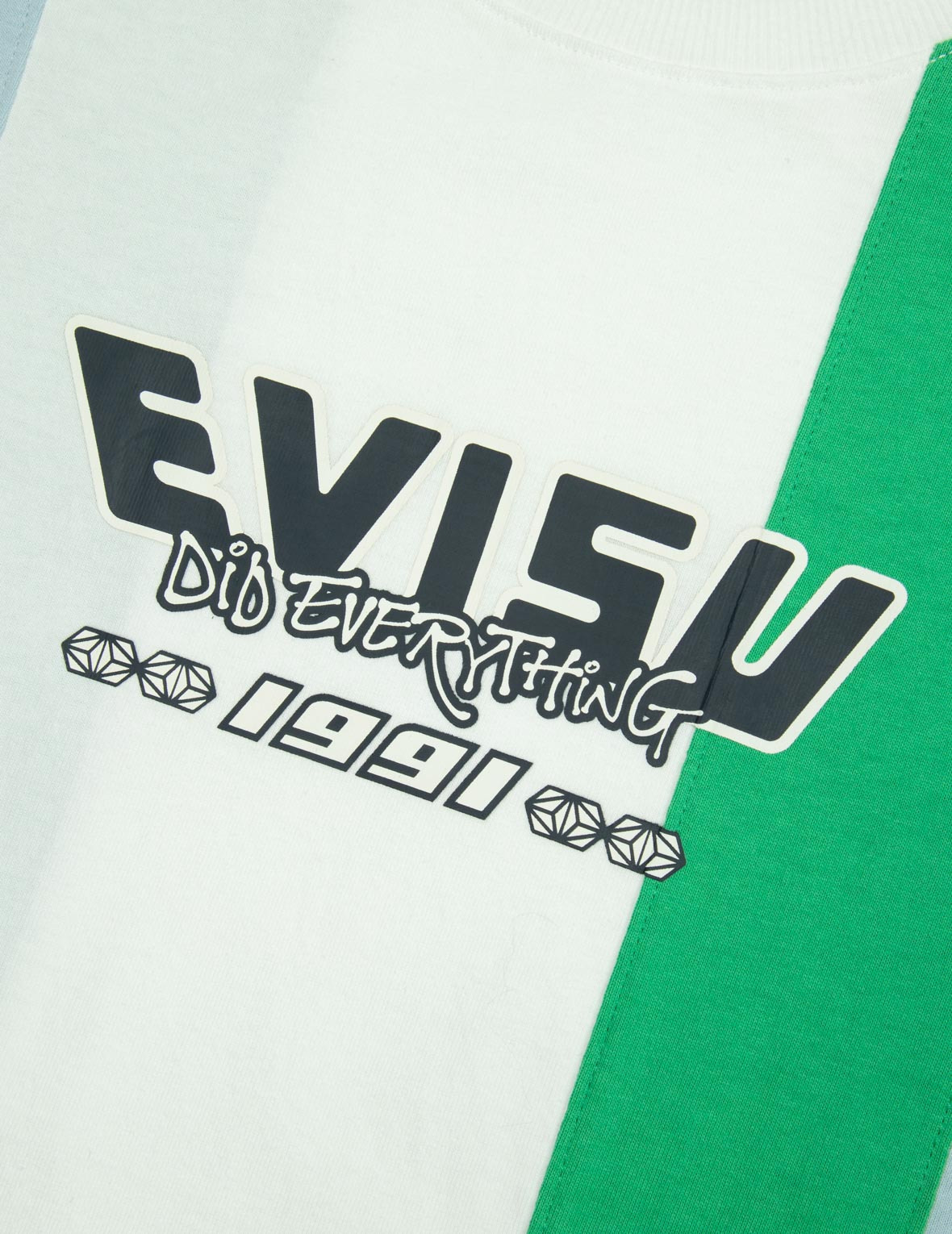 DECONSTRUCTED PLAYFUL GODHEAD PRINTED LOOSE FIT T-SHIRT - 7