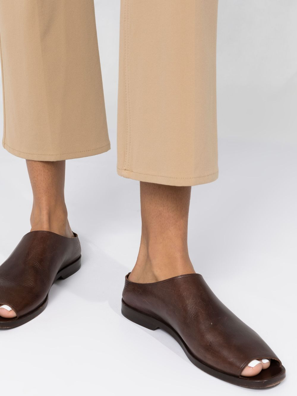 mid-rise cropped trousers - 3