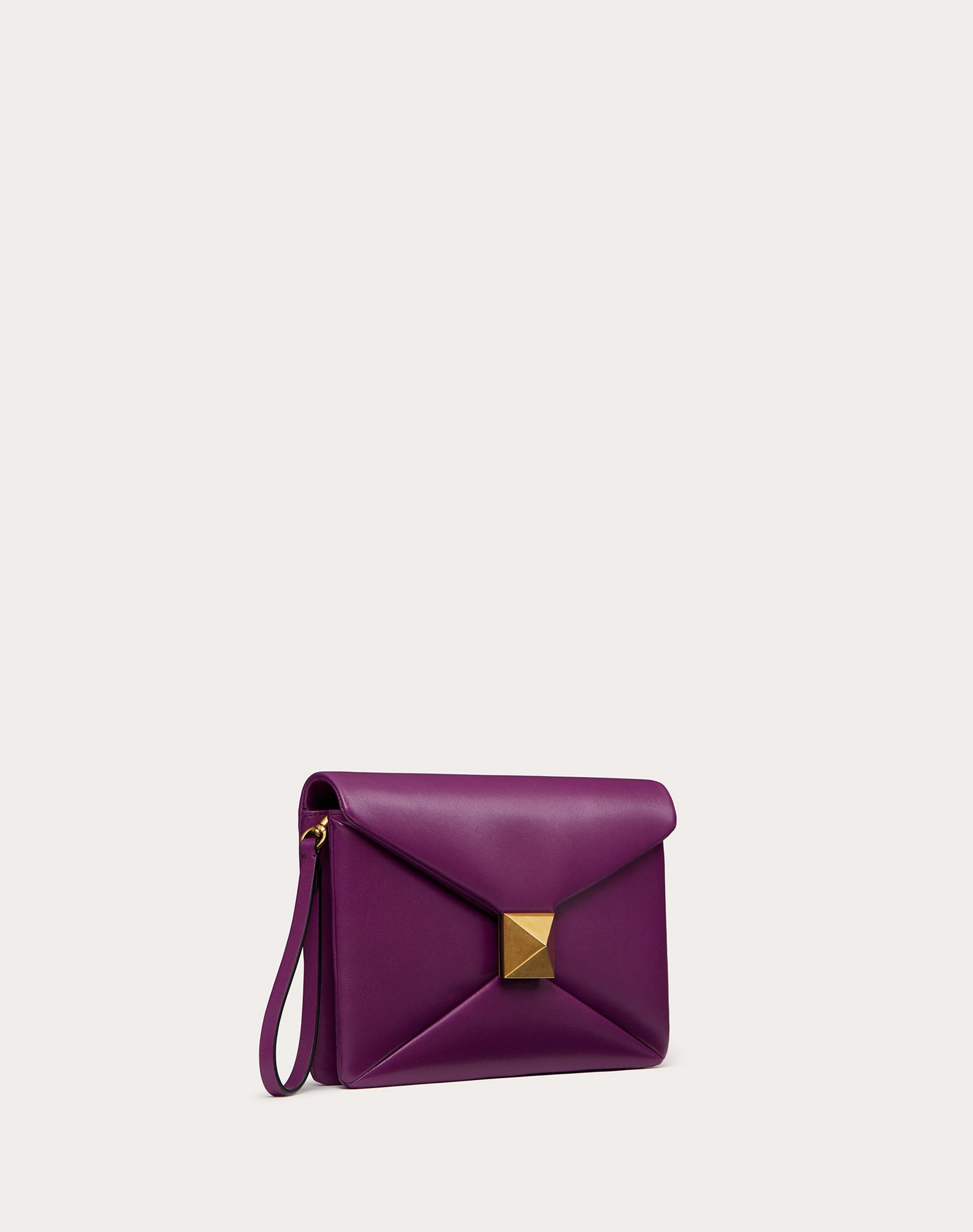 ONE STUD NAPPA CLUTCH - 2