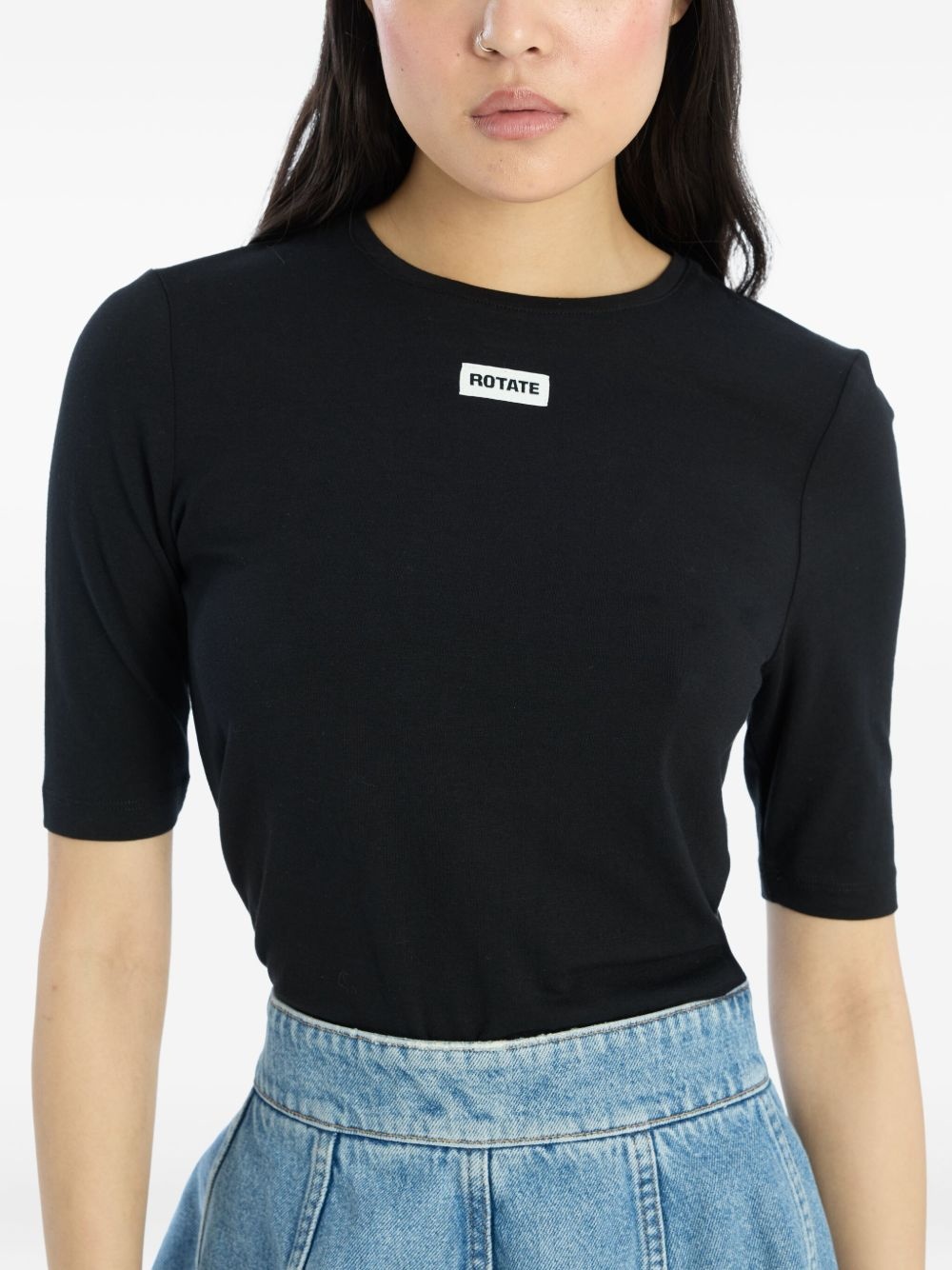 logo-detail short-sleeve T-shirt - 4