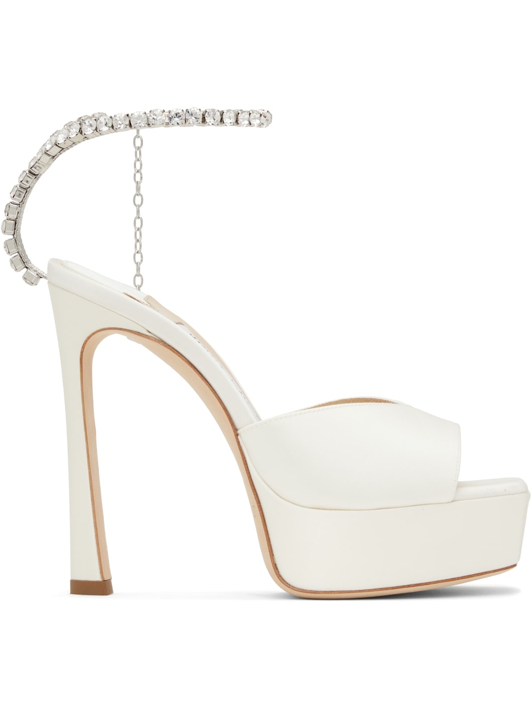 SSENSE Exclusive Off-White Saeda 125 Heeled Sandals - 1