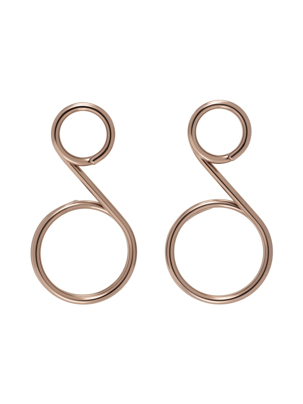 Bronze Bubble Wands Earrings - 1