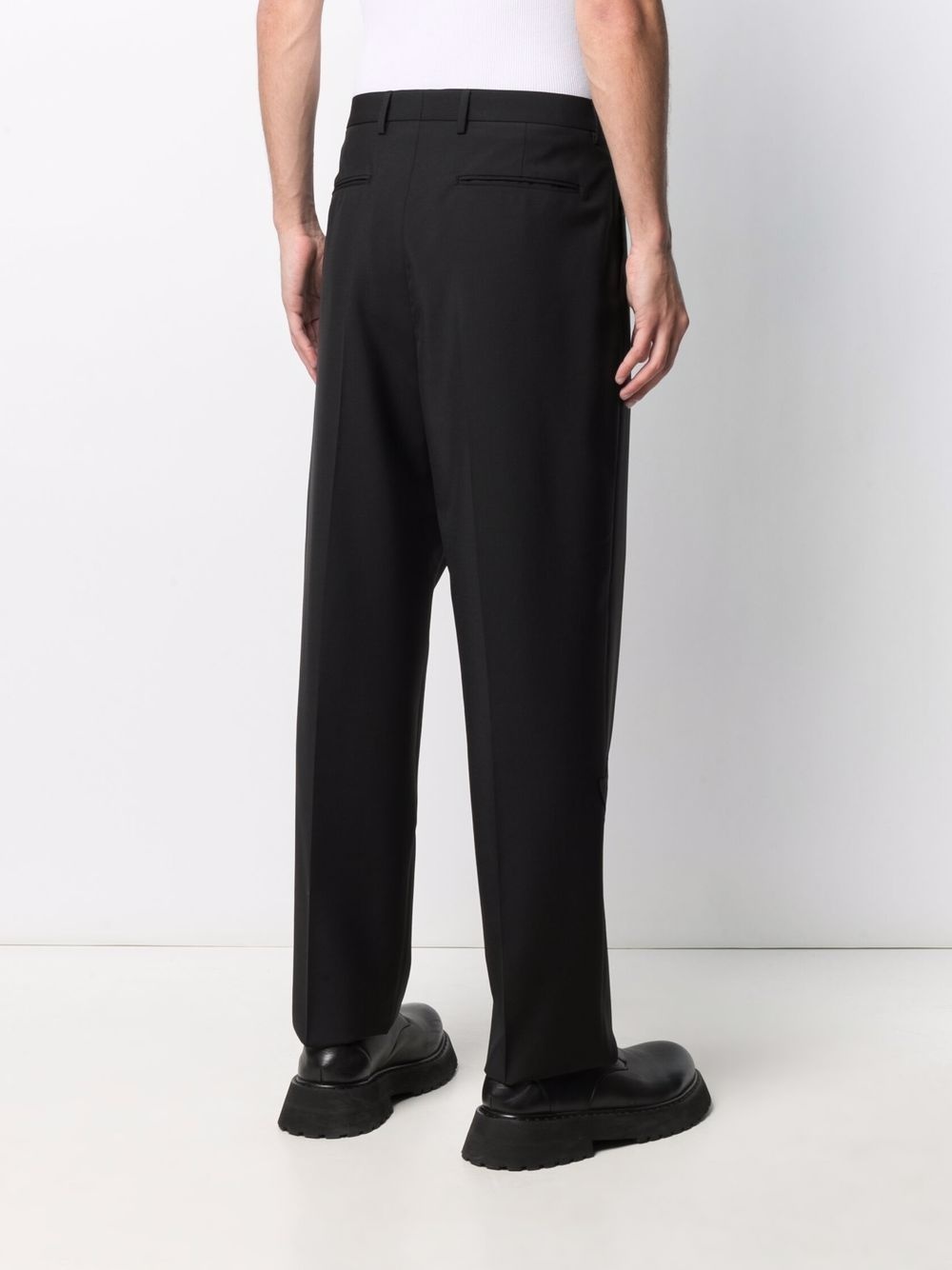 slim-fit tailored trousers - 6