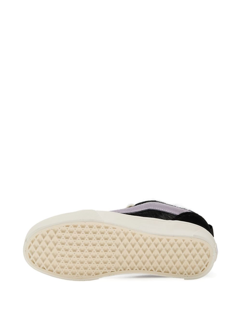 suede-panel sneakers - 5