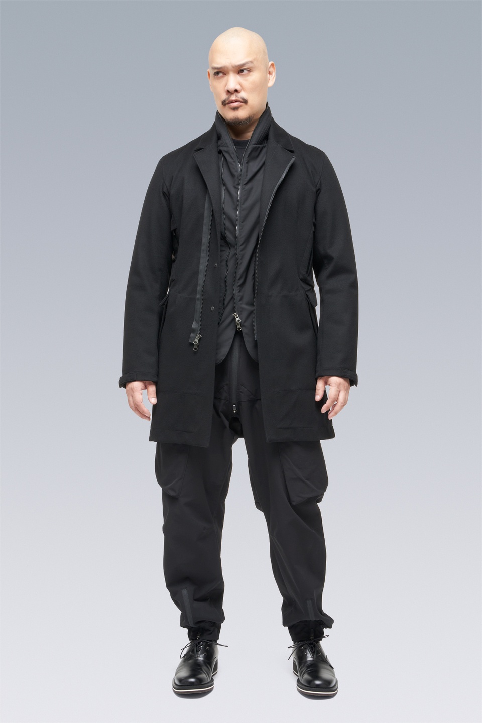 J38-LP Loro Piana® Storm System® Coat Black - 22