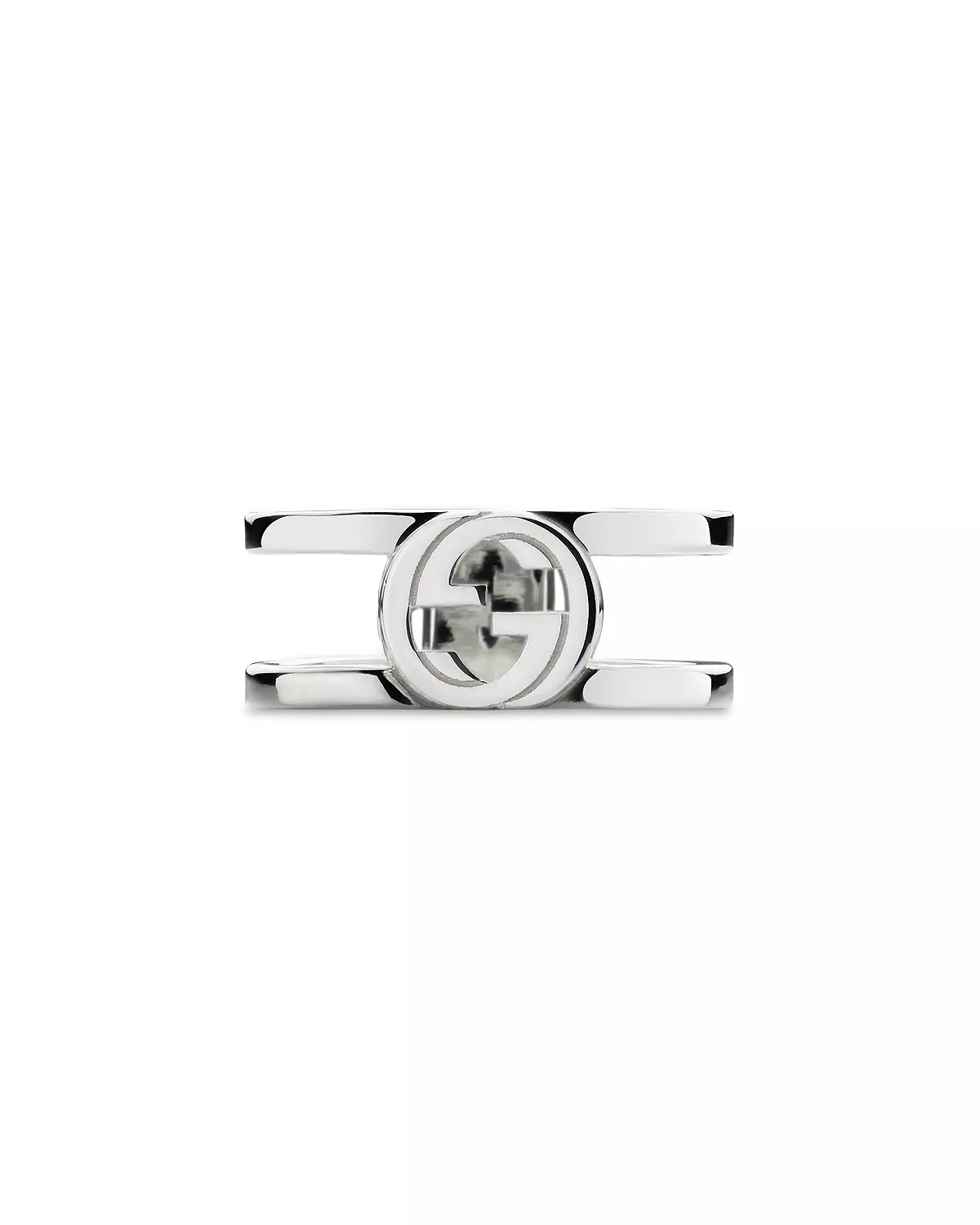 Sterling Silver Interlocking Ring - 3