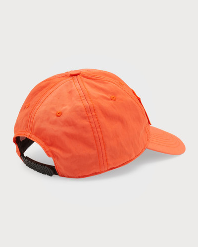 Moschino Men's Tonal Logo Nylon Baseball Hat outlook
