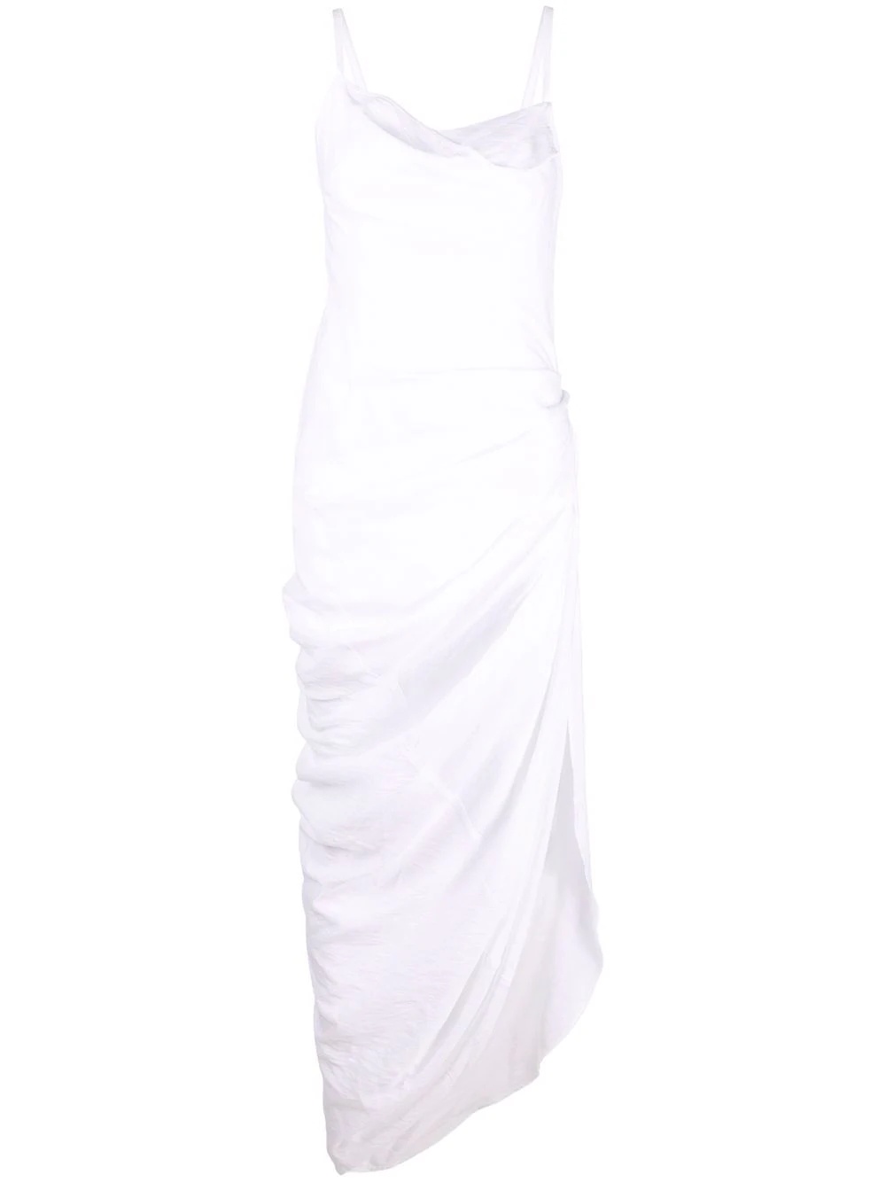 Saudade draped maxi dress - 1