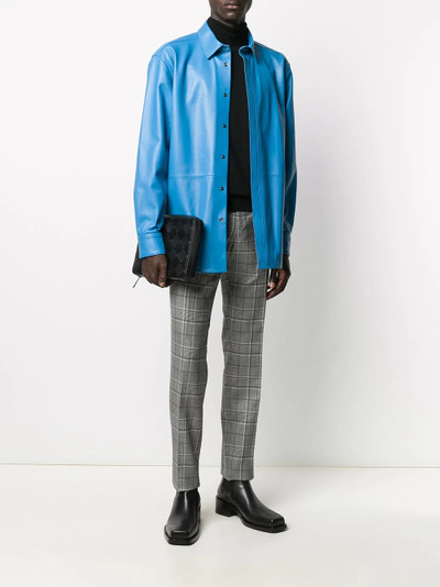 Paul Smith plaid check tailored trousers outlook