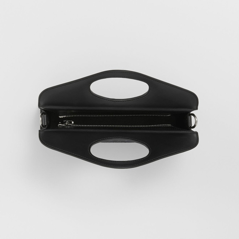 Canvas and Leather Foldover Pocket Bag 6