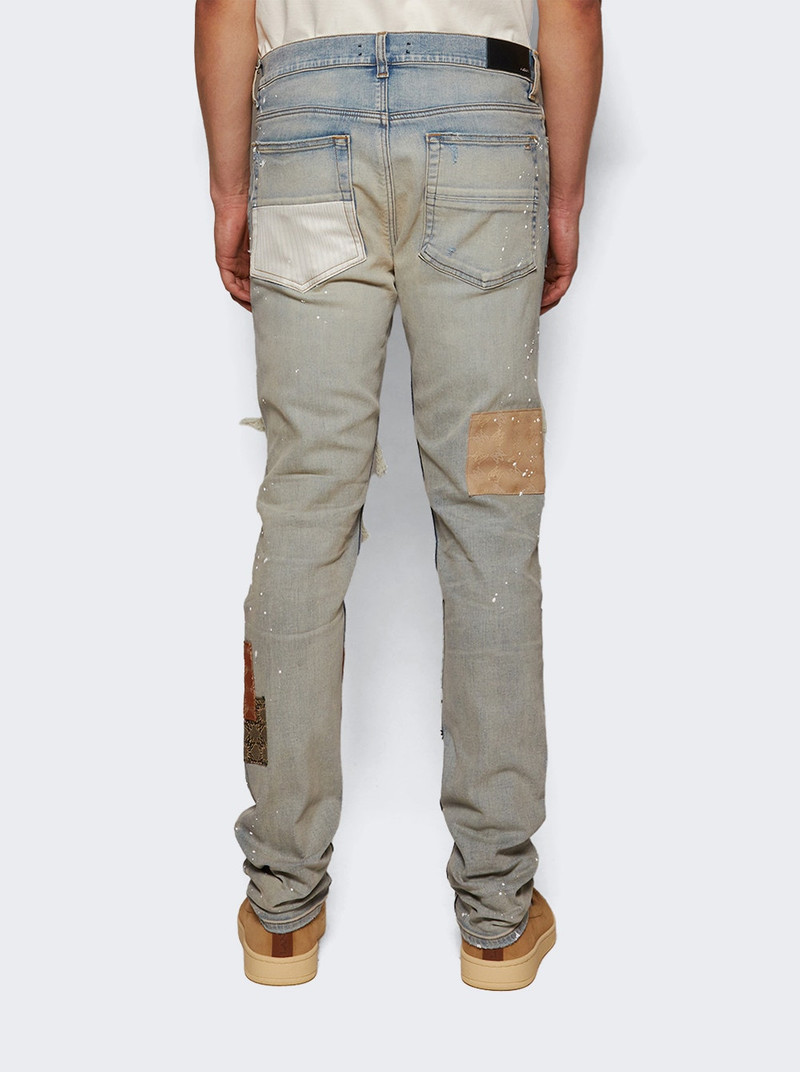 Quad Artpatch Skinny Jean Antique Indigo 4