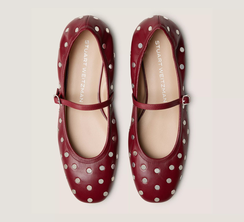 CLARIS STUD BALLET FLAT 3