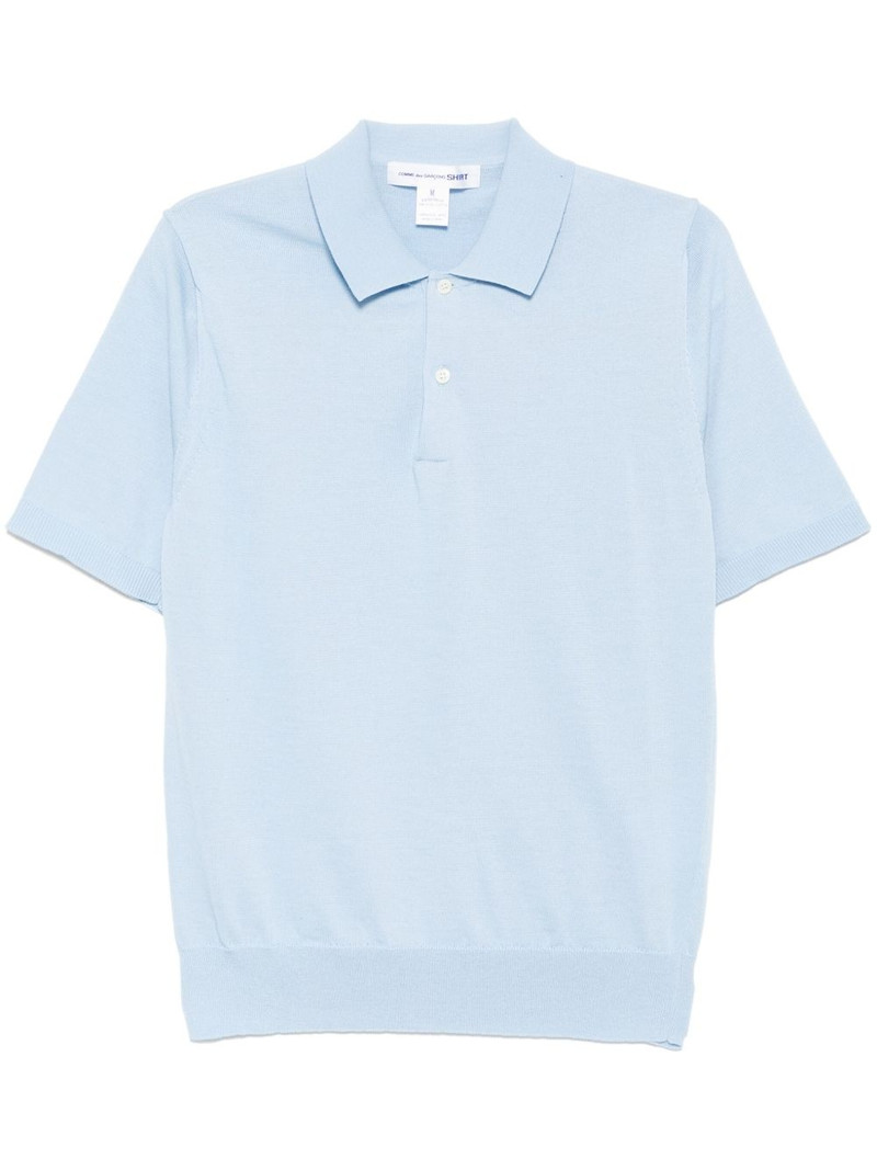 knitted polo shirt 1