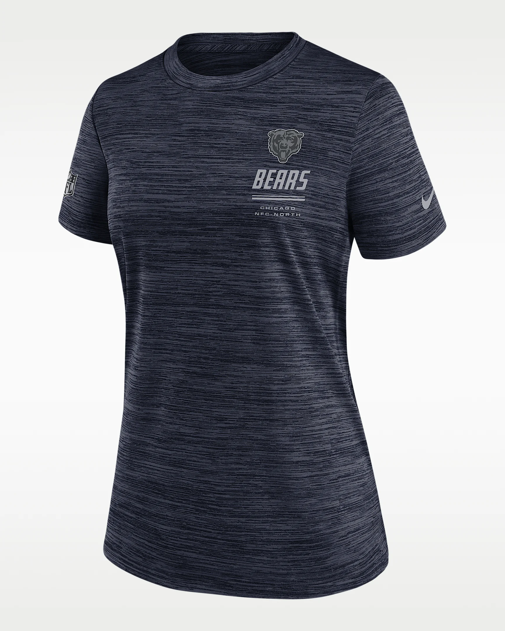 Chicago Bears Sideline Velocity Women's Nike Dri-FIT NFL T-Shirt - 1