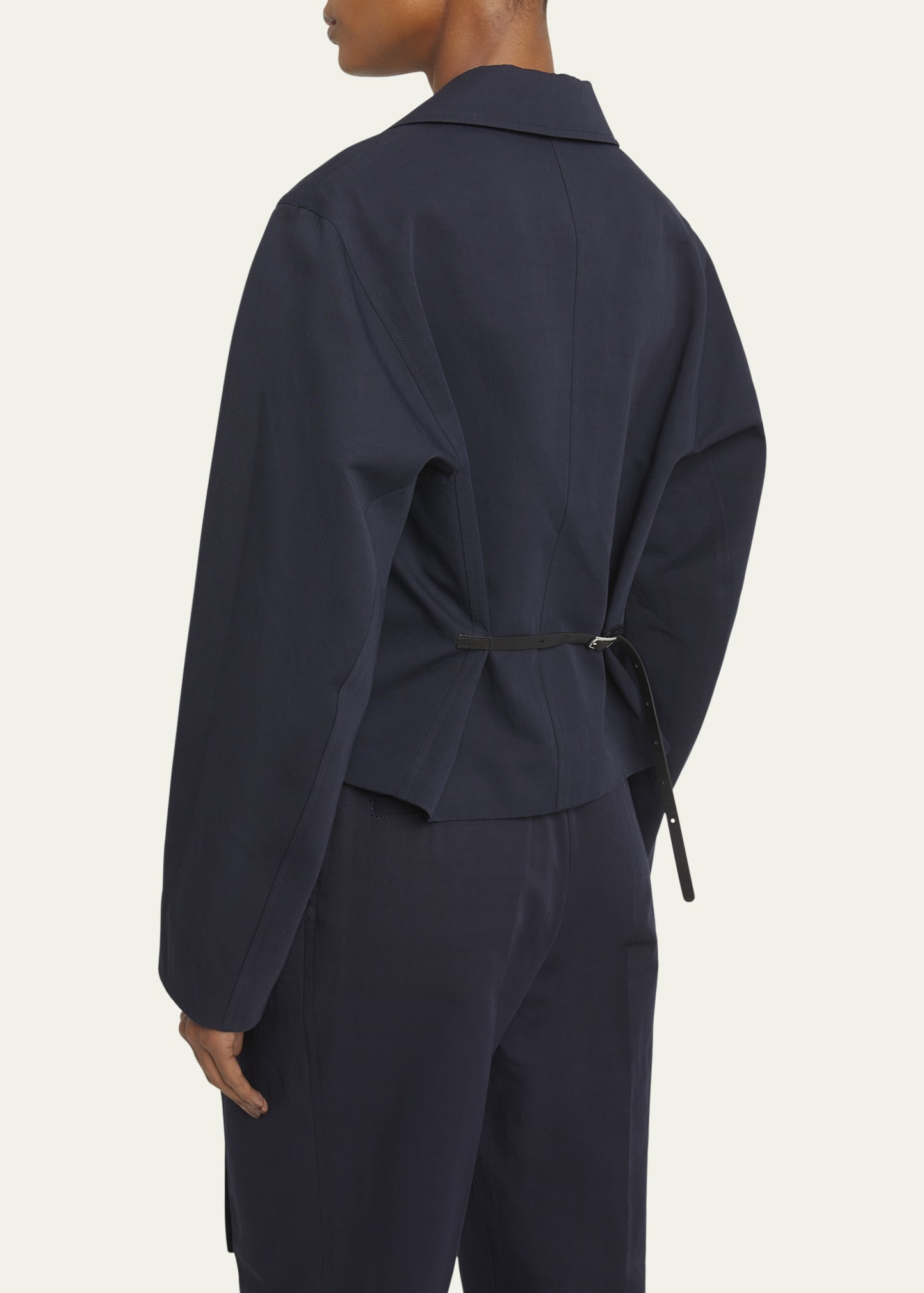 Thelma Cotton Linen Suiting Jacket - 3