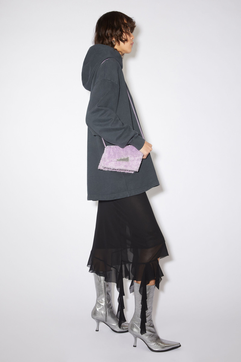 Acne Studios Distortion micro bag - Lilac purple outlook