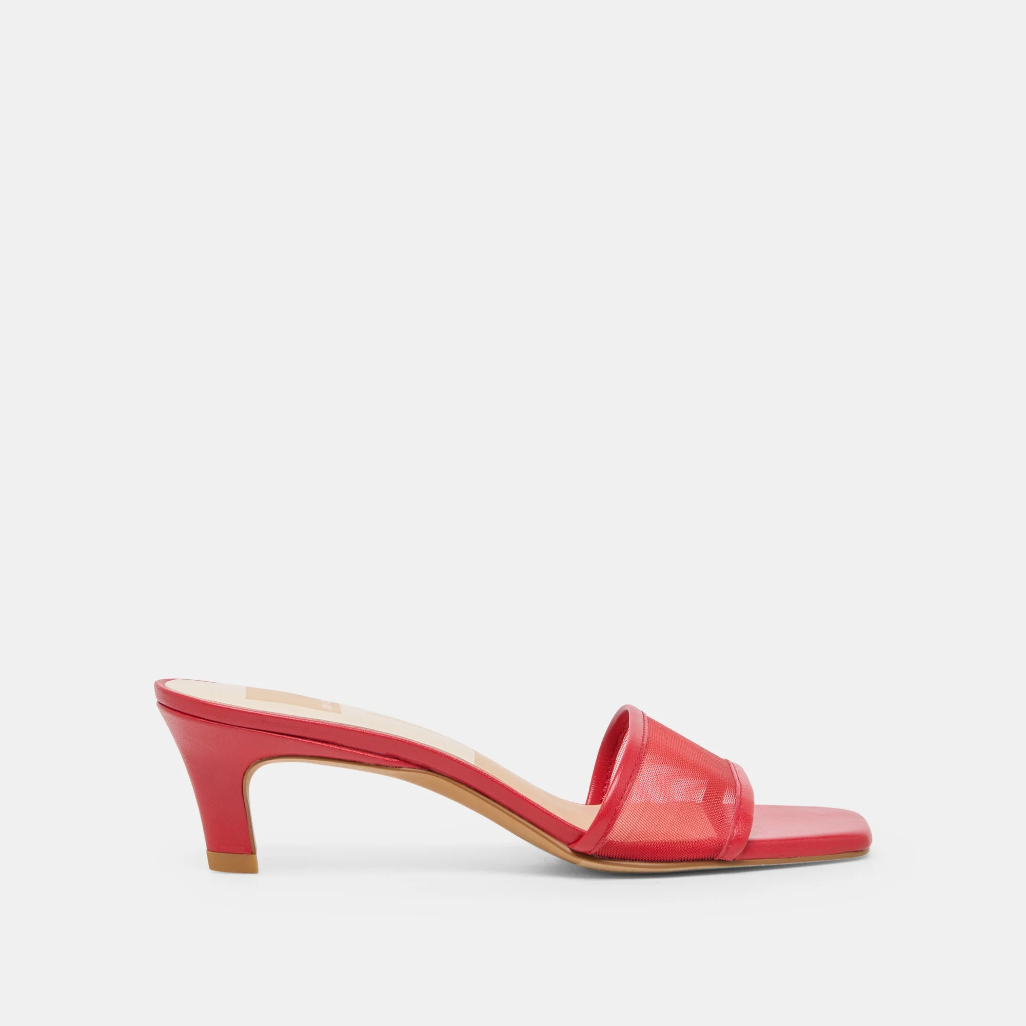 REXA MESH HEELS CHERRY MESH - 1