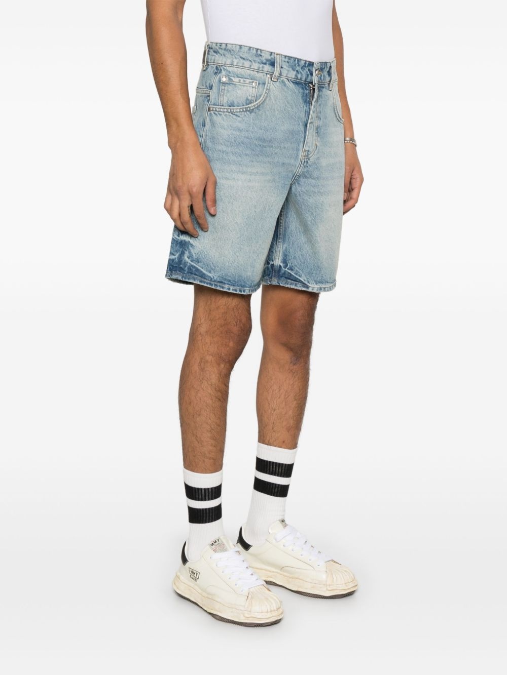 R10T Tailored denim shorts - 3