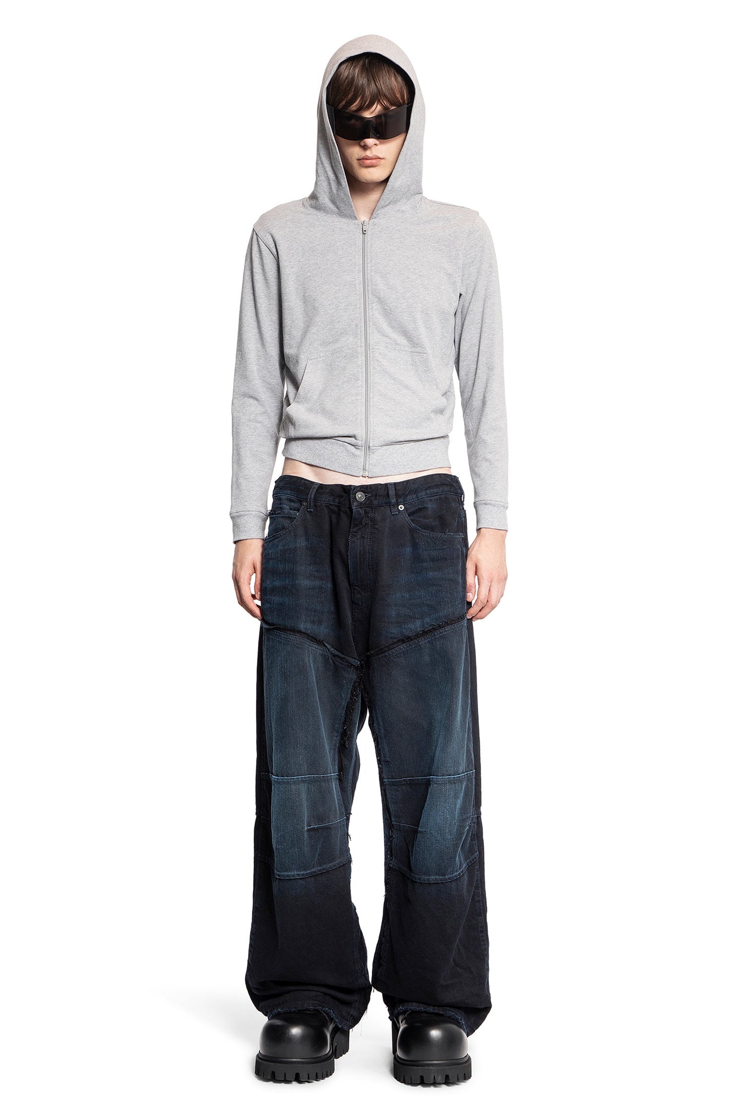 Double-Knee-Pants-In-Cotton-Denim - 4