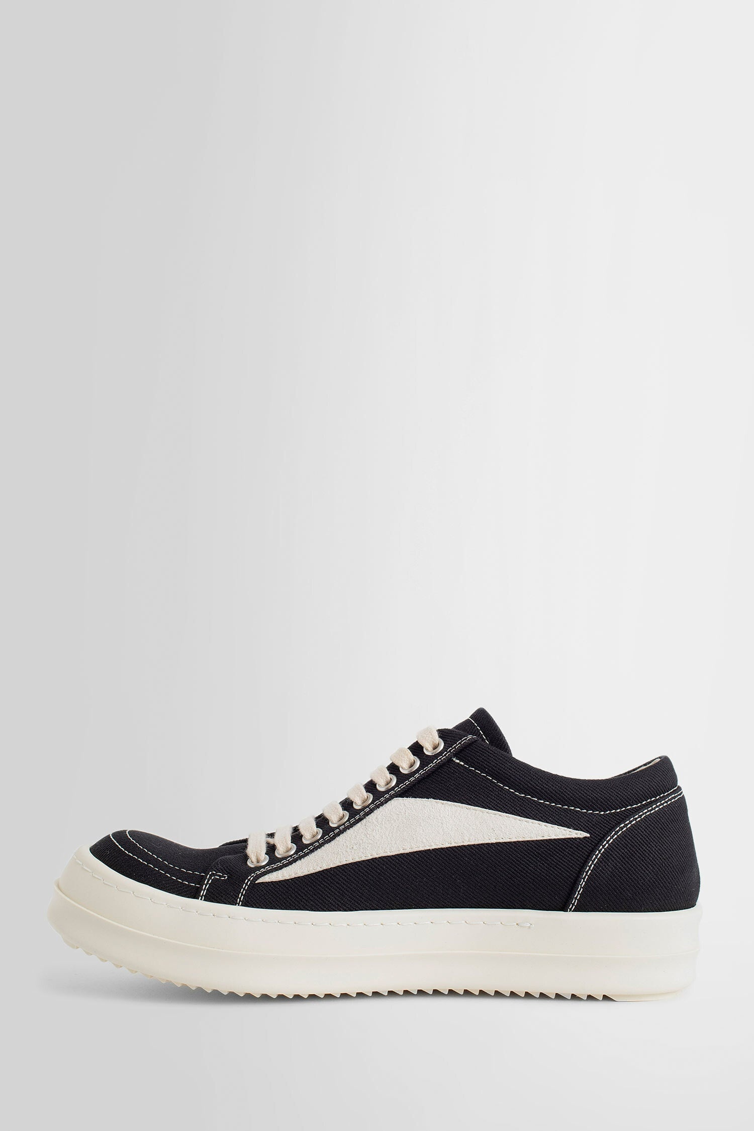 RICK OWENS WOMAN BLACK SNEAKERS - 4