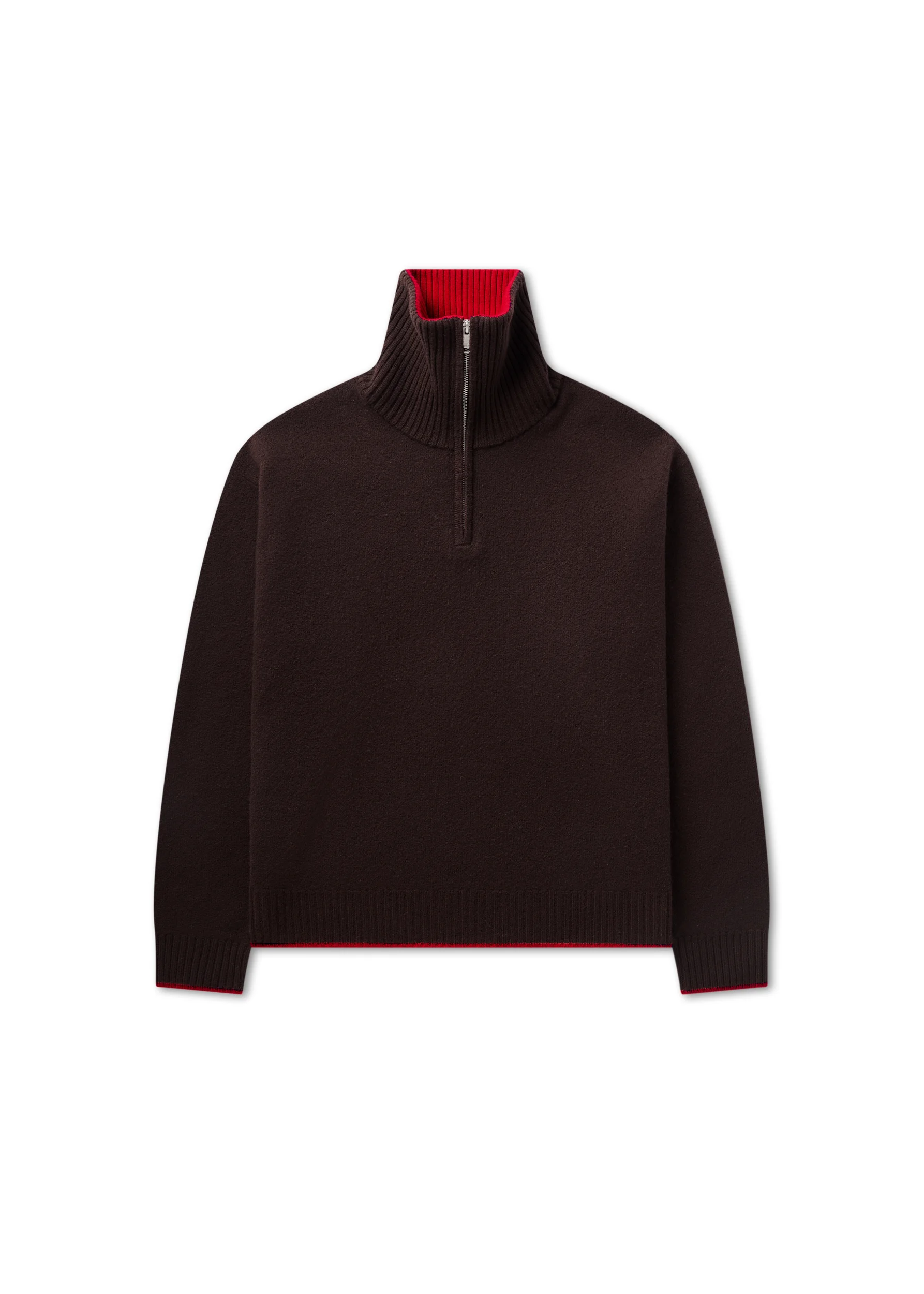 Trace Half Zip Sweater - 1