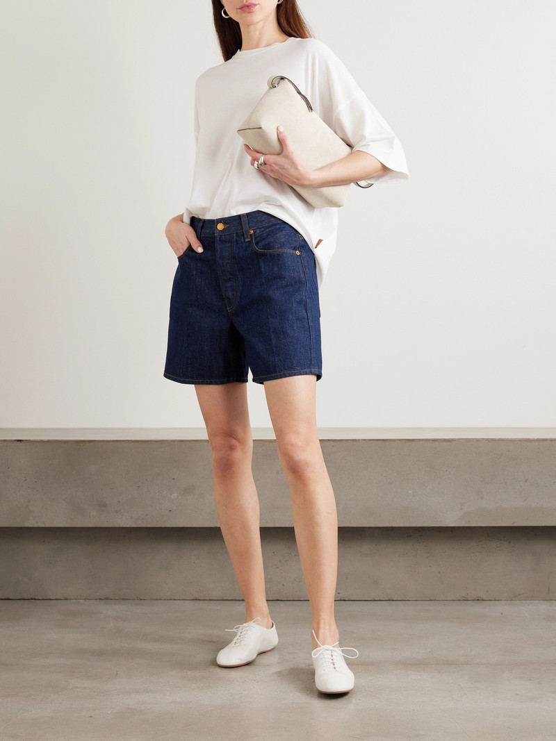 JAMIE HALLER The Tailor Denim Shorts outlook