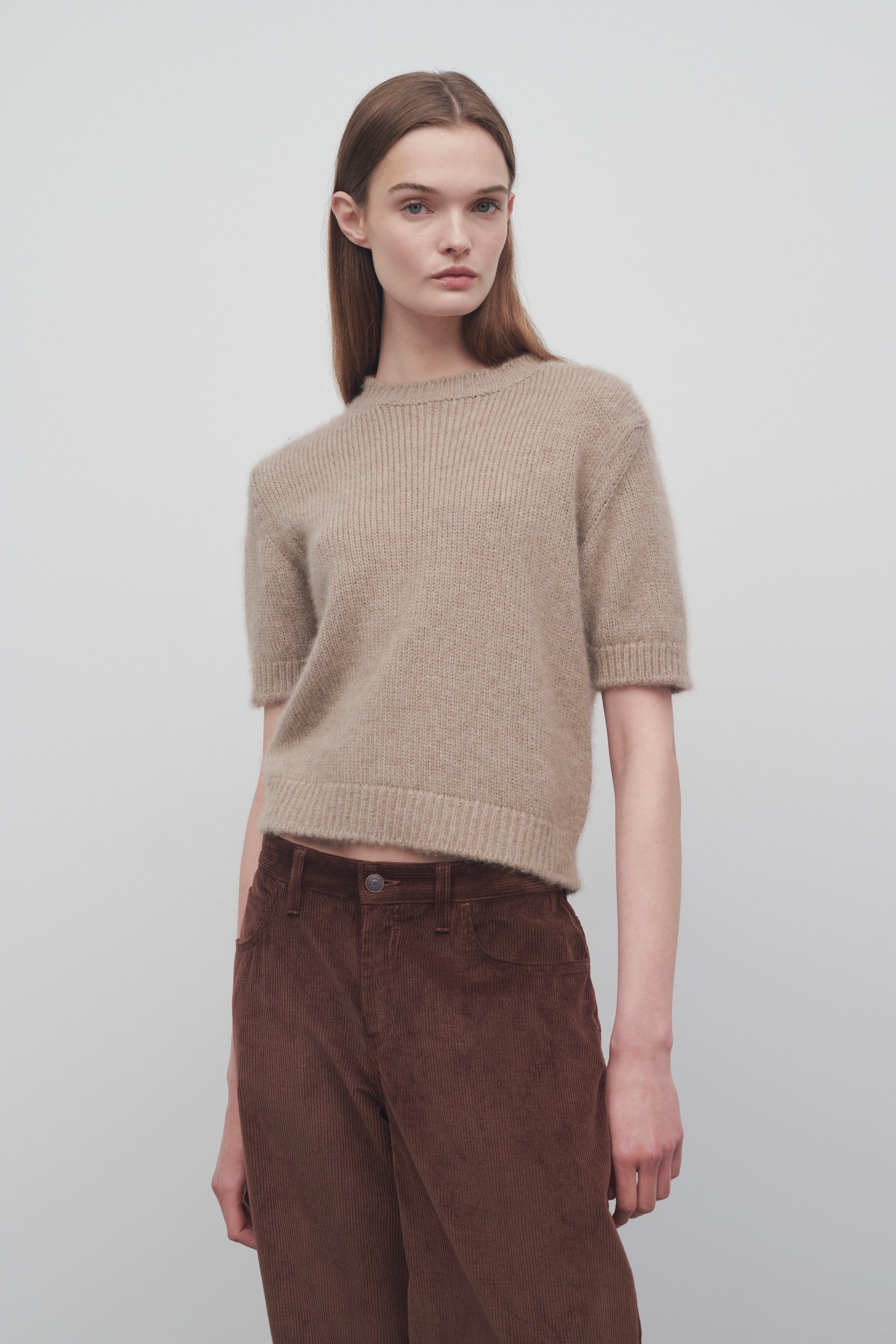 Hibiscus Sweater in Cashmere - 3