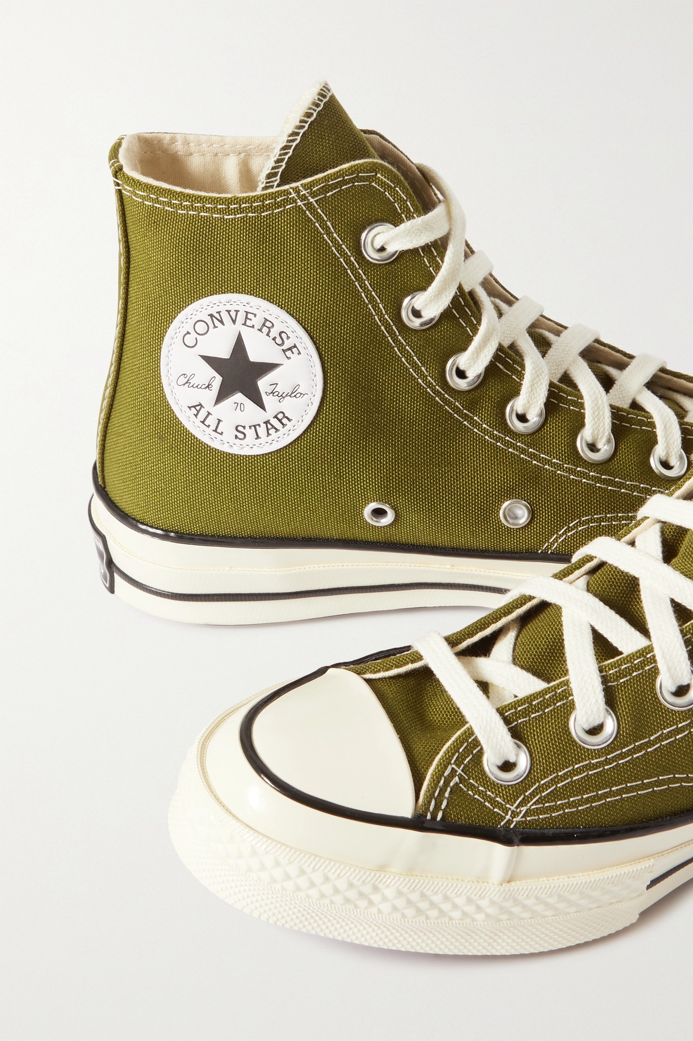 Chuck 70 recycled canvas high-top sneakers - 4