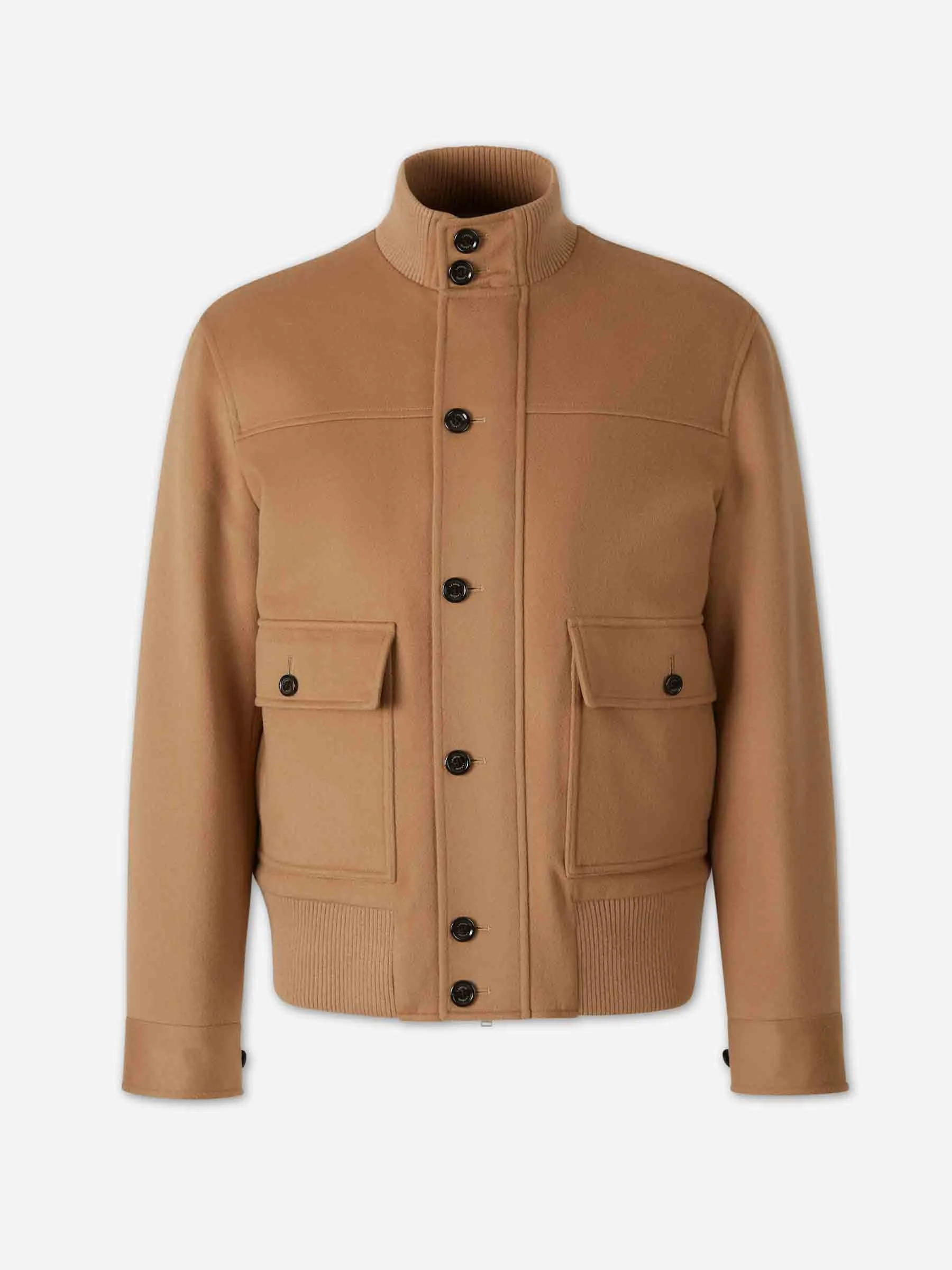 CASHMERE WOOL CASUAL JACKET - 1