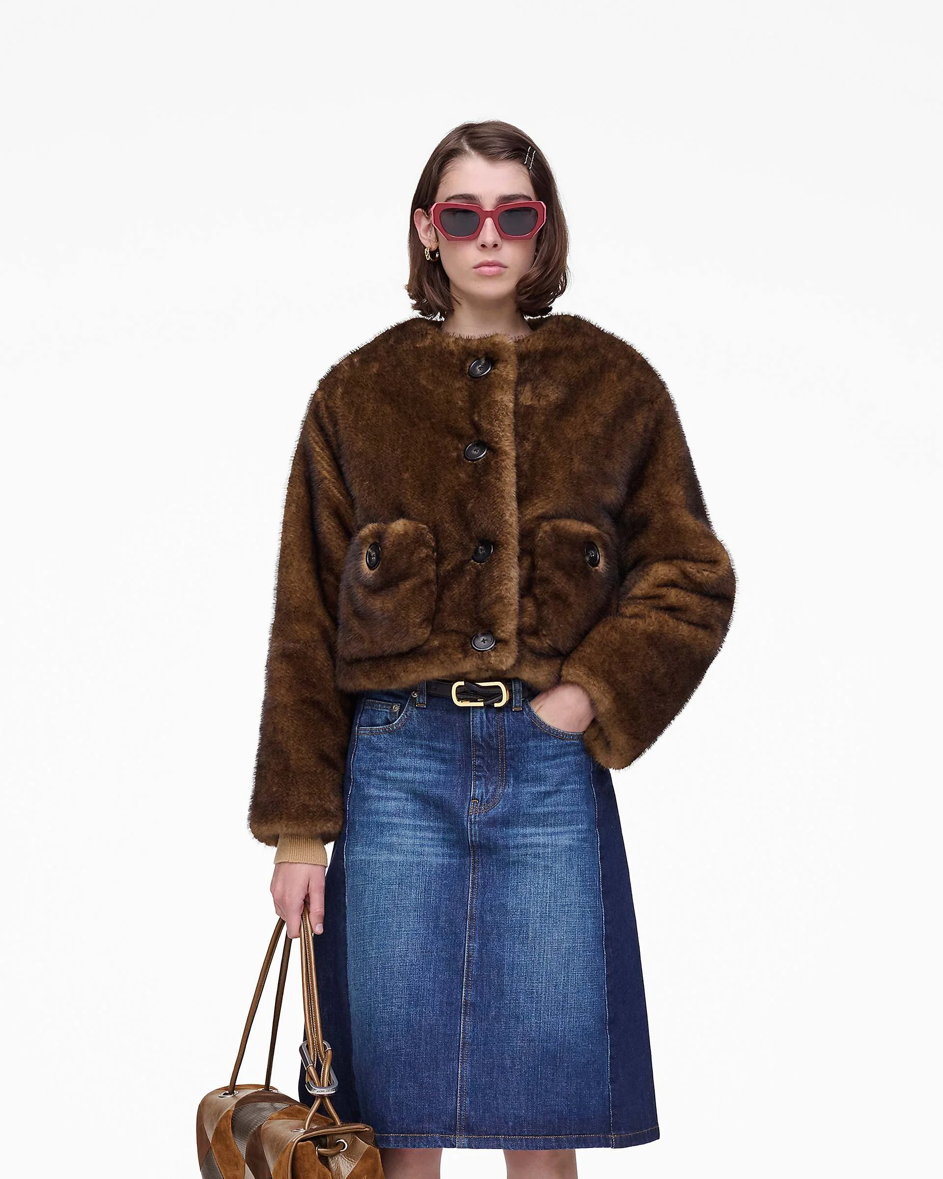 TEDDY CROPPED JACKET - 1