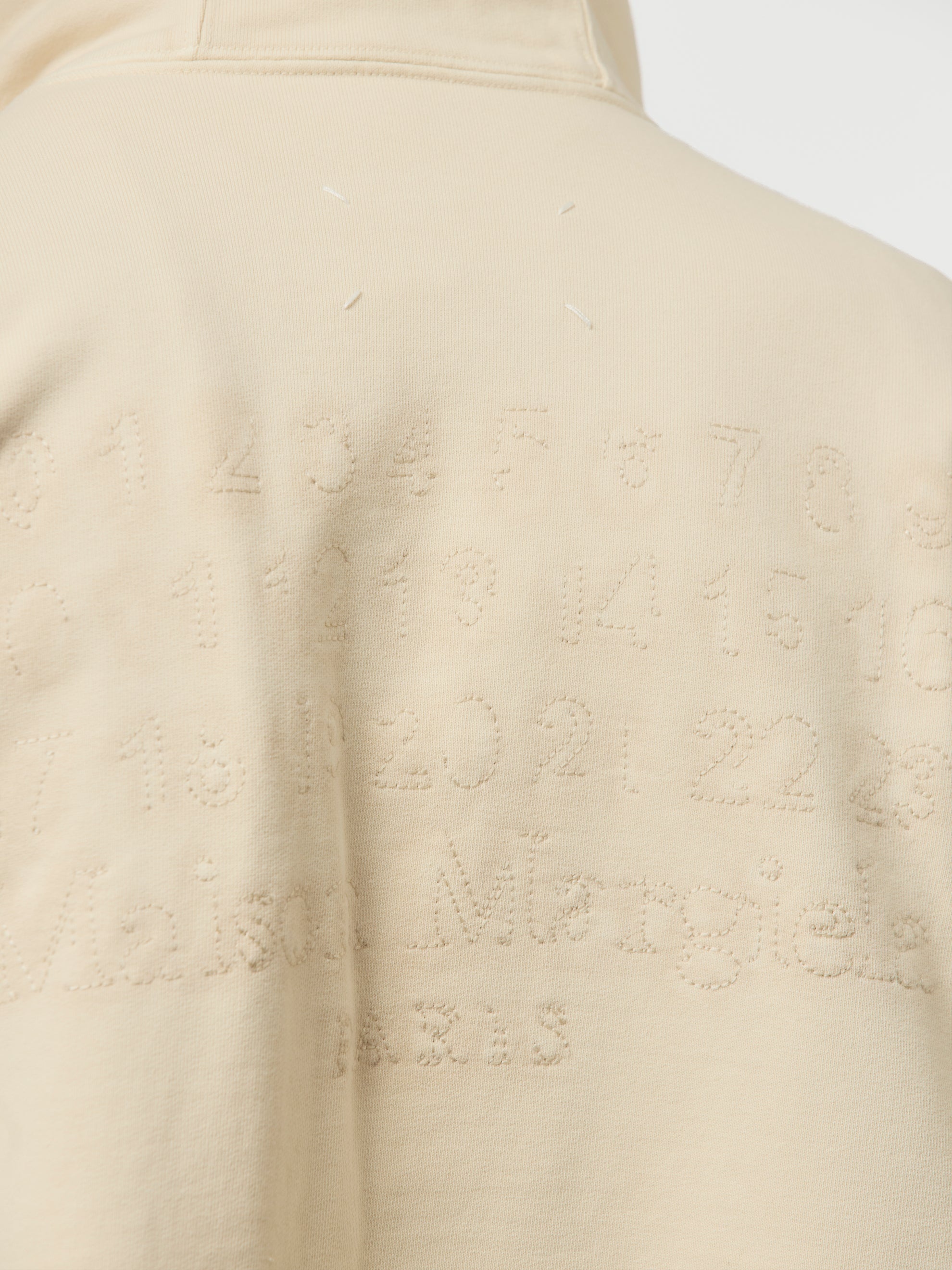 ZIP SWEATSHIRT (BEIGE) - 6